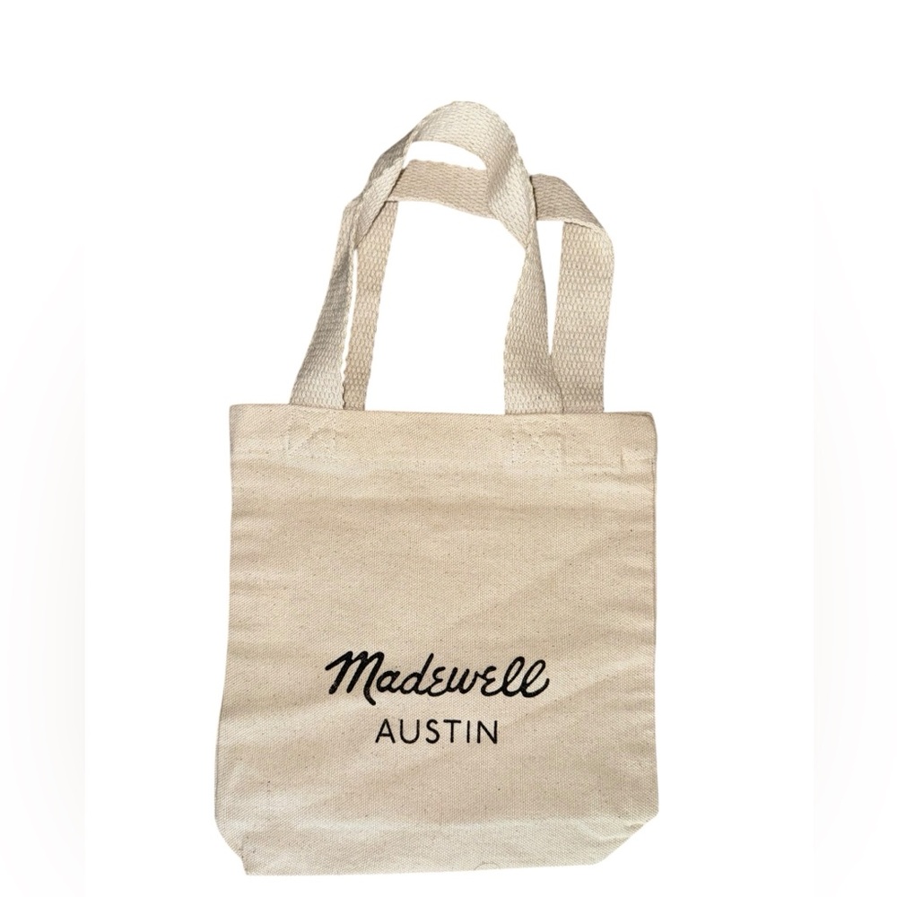 MADEWELL Austin Texas Lightweight Mini Canvas Tote Bag